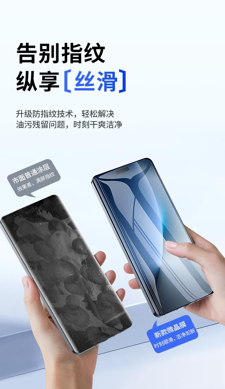 LANGLING [2 Pieces] Screen Protector for Honor X50/50GT/50pro, Hydrogel Film, Curved Full-Screen Protection, HD Clear, Anti-Fingerprint, Scratch-Resistant Protective Film 9