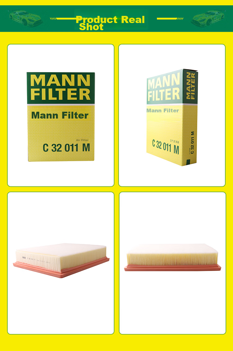 MANNFILTER Air Filter Element C32011/C32011M for Toyota Prado FJ Cruiser Lexus GX 10