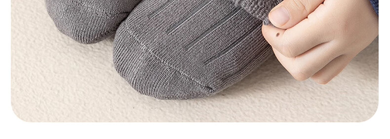 Miiow 5 Pairs Kids Socks Boys Autumn Winter Thickened Fleece Mid-Calf Cotton Terry Warm Socks for Older Children and Teens 14