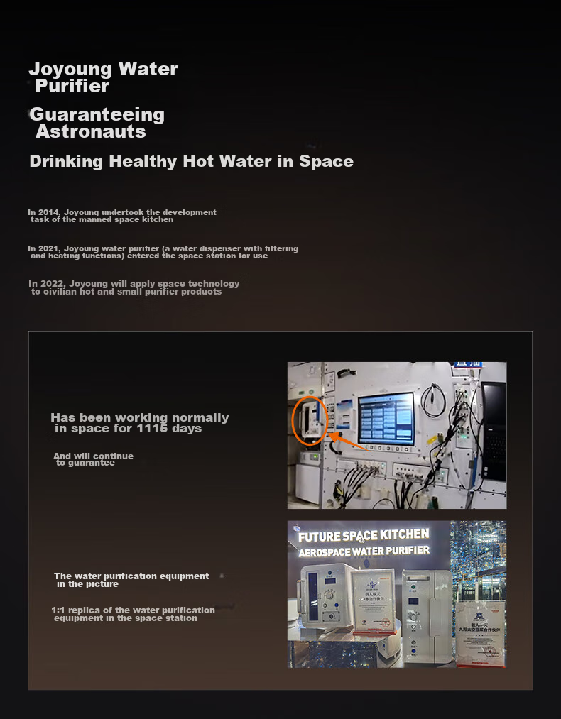 Joyoung Hot Water Purifier, Heat Small Clean R1 1000G, 2.5L/min High Flow Rate, Instant Hot Drinking Machine for New Water, RF601 2