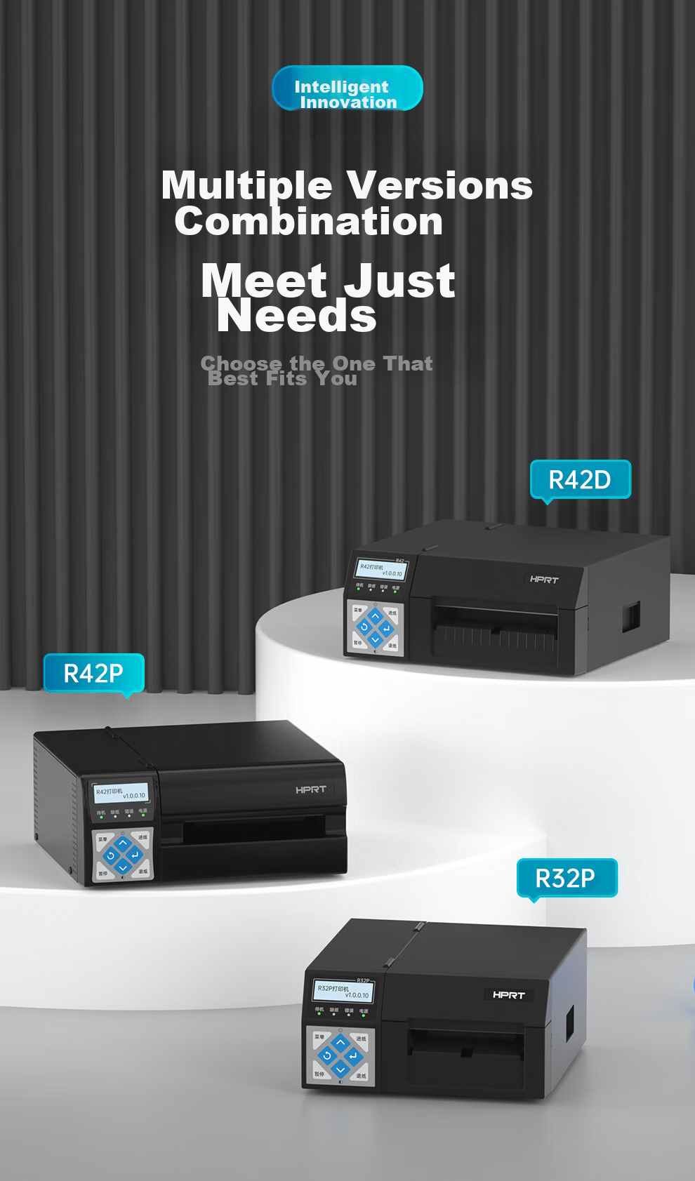 HPRT R42P Barcode Label, One-To Express Delivery Printer, Industrial Barcode High-Speed Thermal Label Express Delivery Single-Sheet Printer, Self-Adhesive Sticker Printer 8