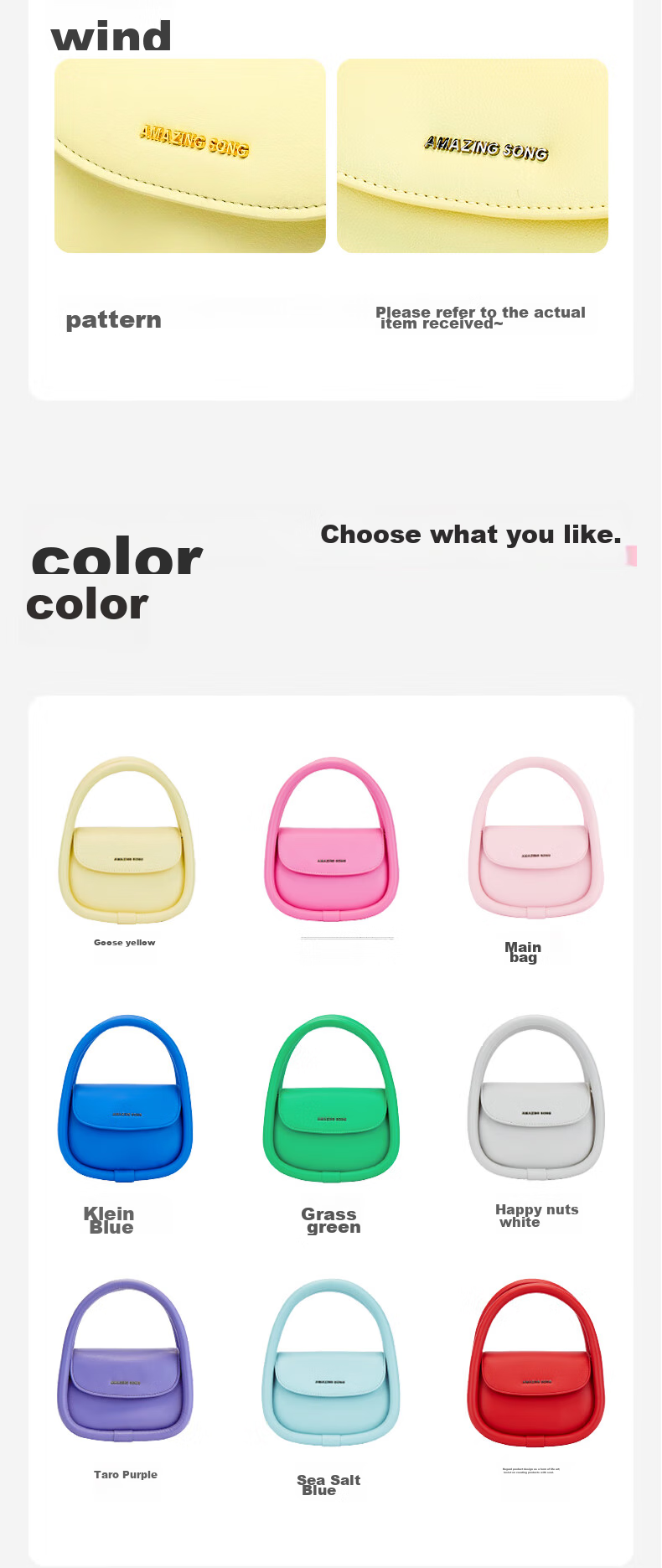 AMAZING SONG Women's Soft European-Style Medium Cowhide Crossbody Bag, Exquisite Ins-Style High-End Niche Cute Commuter Handbag Gift 10