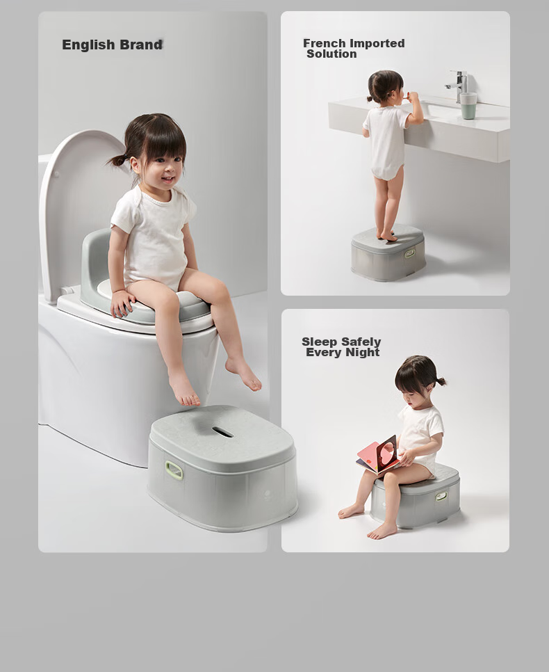 Babycare Children's Toilet, Baby Toilet Seat, Small Toilet, Little Dinosaur Design, Multifunctional Toilet Seat, Wei'er Pink 12