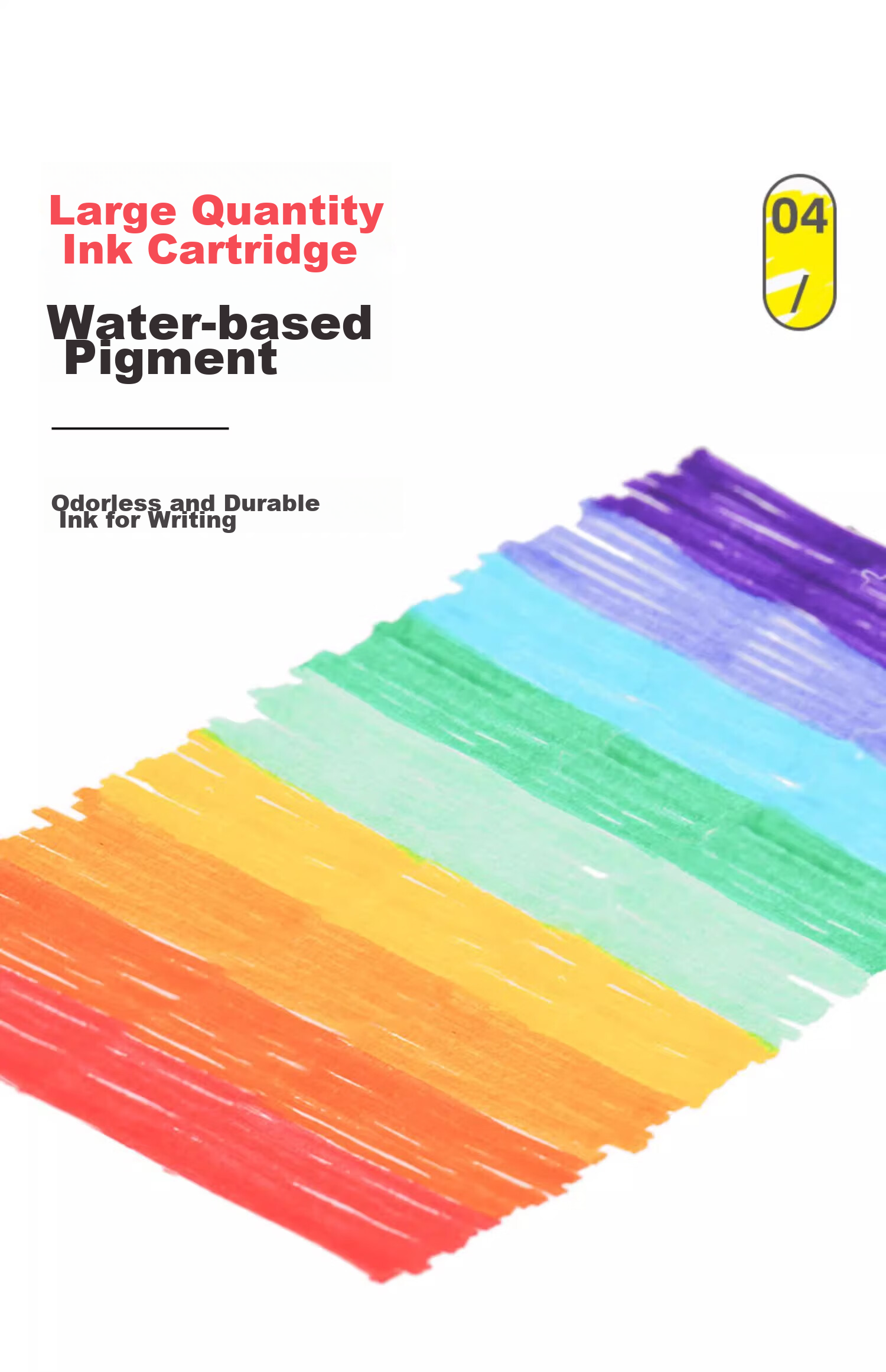 Monami New P3000 Fiber Pen, Water-Based Pen, Colorful Gel Pen, Watercolor Pen, Outlining Pen, Journal Pen, 6-Color Set - Garden Series 04009Z06-G Watercolor Pe 7