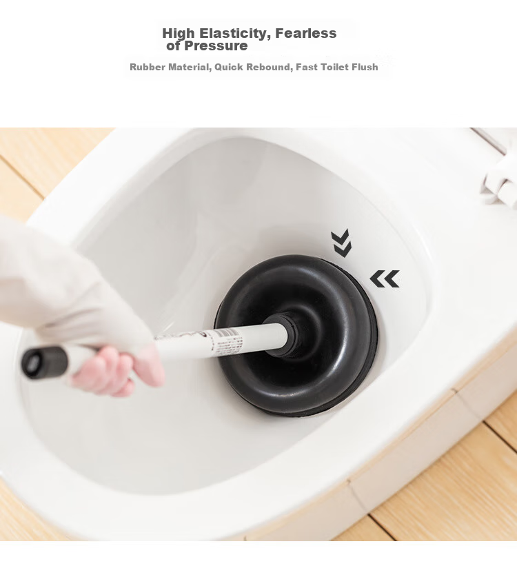 Little Seal Japanese Toilet Plunger, Toilet Cleaning Tool, Toilet Unclogging Device, Toilet Suction Plunger, Drain Cleaner 3