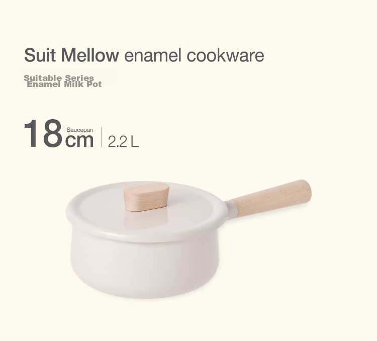 LOCK&LOCK Milk Pot for Induction Cooker And Gas Stove, Baby Food Pot, Hot Milk And Noodle Cooking Pot, Small Milk Pot, 18CM 2