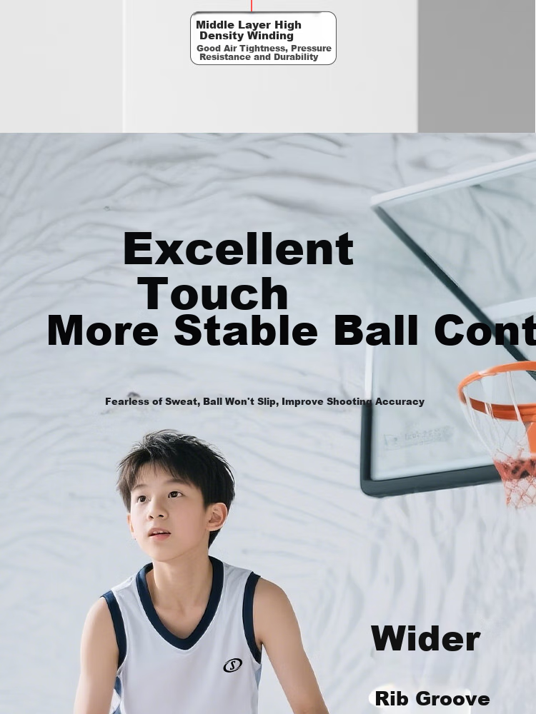 SPALDING Sketch Print Rubber Children's Basketball, Size 7, Indoor And Outdoor Universal Basketball, 84-452Y 5
