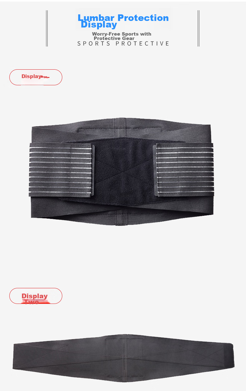 LP 919R1 Waist Support Belt, Sports Support, Breathable Basketball Squat Protection Gear, Unisex for Men And Women, Size S/M 11