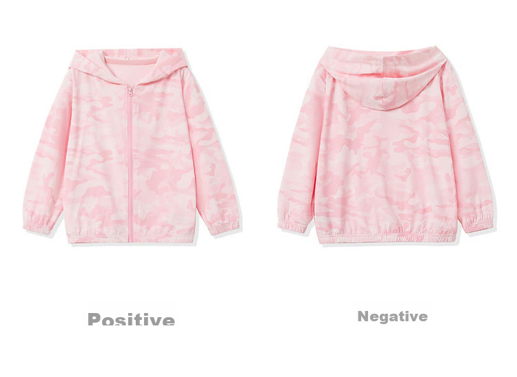 ASK JUNIOR Children's Outerwear, Lightweight Summer Jacket for Girls, Thin Skin Coat with Hood, Air Conditioning Wear, Pink, Size 150 17