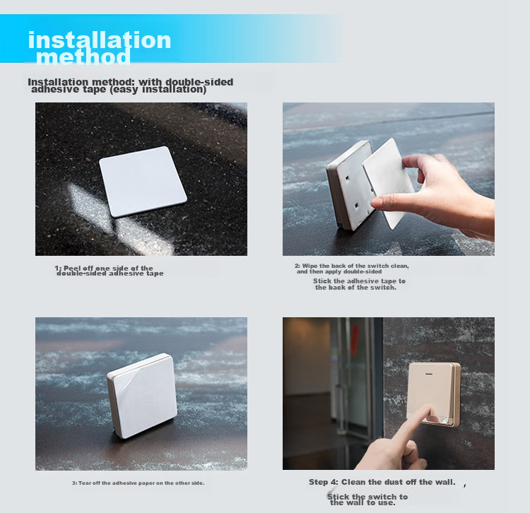 Advent F86-681PR Doorbell, Self-Powered Wireless Doorbell, Waterproof Household Call Butto 19