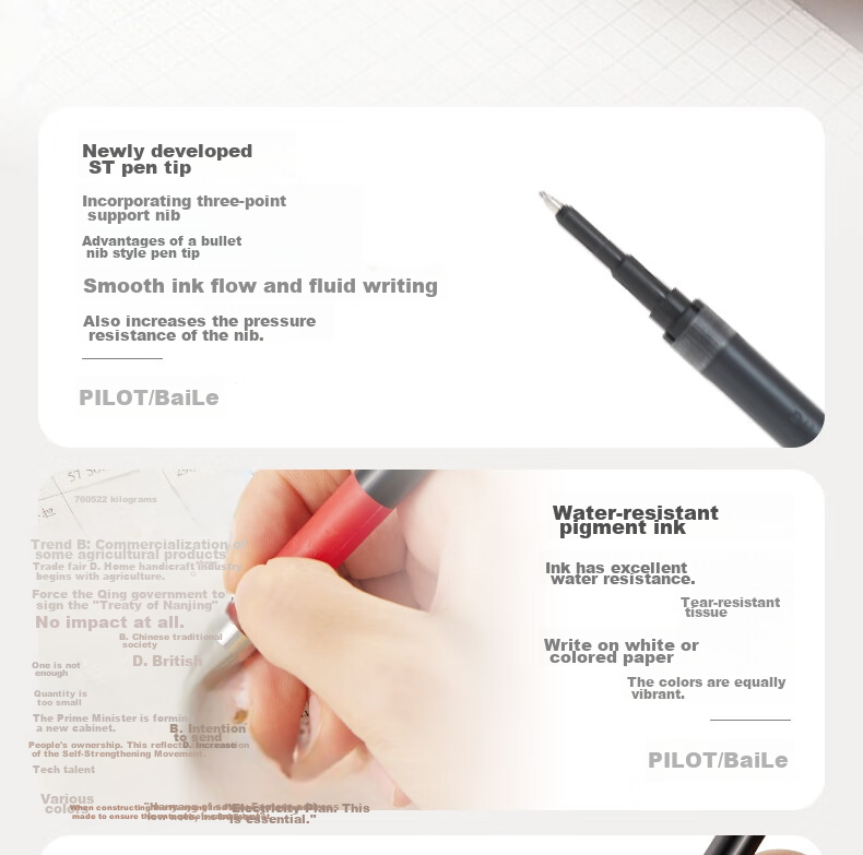 PILOT Juice Up Colorful Retractable Gel Pen, Signature Pen, Water-Based Pen, Student Planner Pen, Stationery Set LJP200S410C 0.4mm 10-Color Set 4