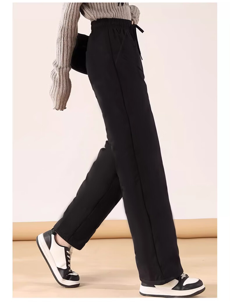 LangSha Women's down Pants [2026 Autumn And Winter New Arrival], Thick White Duck Down Warm Pants, Outdoor Wear, Cold-Proof Cotton Pants 18