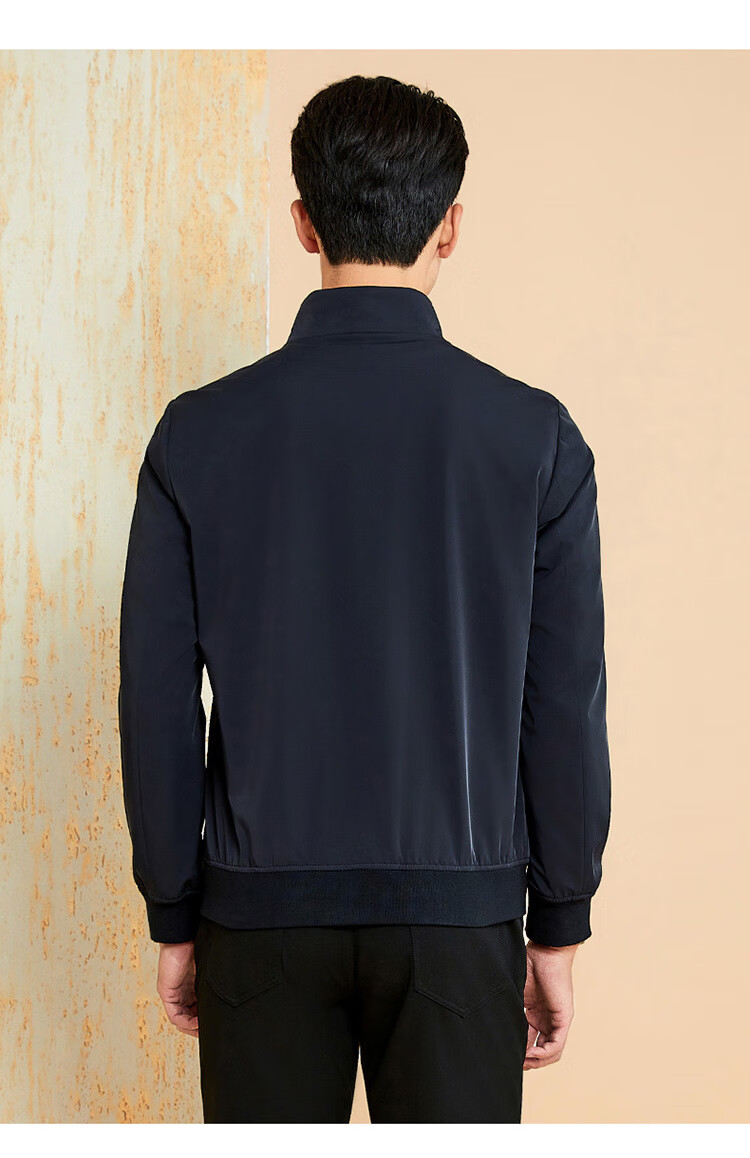 Goldlion GY Triple-Protection Stand-Collar Jacket for Men, Autumn And Winter Casual Coat JWL0209-MK149 Navy Blue 2XL 5
