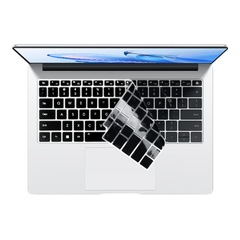 Jiasu Glory 14/Pro14 2025/24/23 Black Vinyl Keyboard Cover 14-inch Laptop Black Dustproof Sleeve Thin Invisible Non-Slip