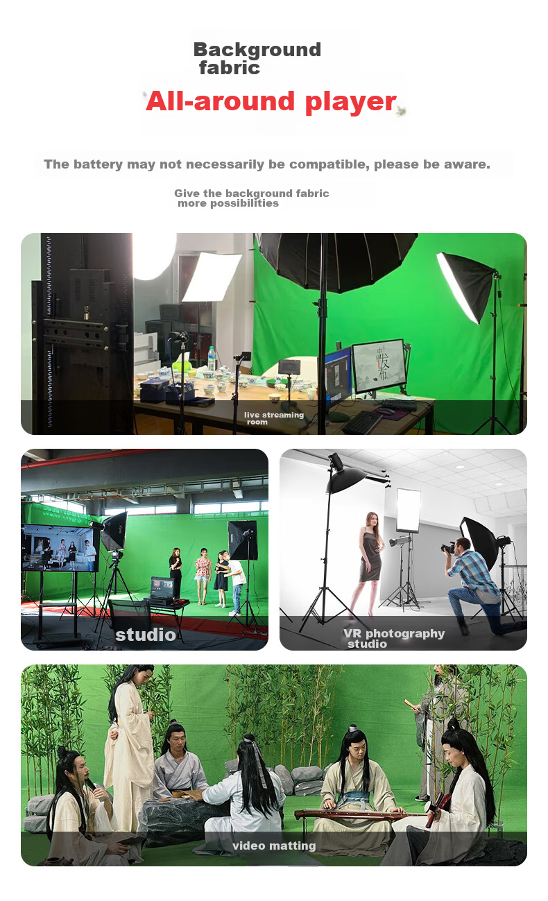 LATZZ 1.6*2 Meter White Live Streaming Backdrop, Photography White Cloth, Solid Color Thickened Curtain, Chroma Key Cloth, Product Photo Background Cloth, Portrait Photography ID Photo Shooting Soft Light Non-Woven Fabric 1