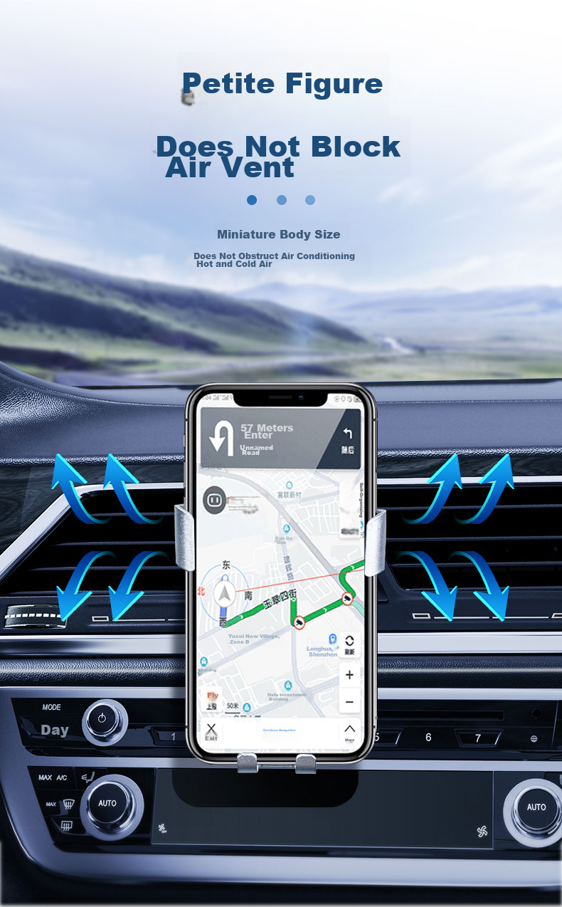 KOOLIFE Magnetic Magsafe Car Phone Holder, Dashboard Suction Cup Mount, Desktop Car Navigation Stand, Suitable for All Vehicle Models 7