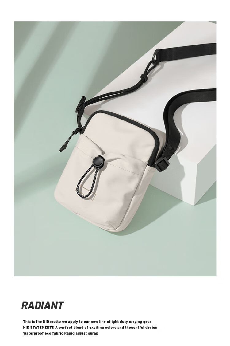 GOLF Shoulder Bag for Men And Women, Casual Crossbody Bag, Water-Resistant Phone Pouch, Lightweight Versatile Outdoor Sports Messenger Bag 26