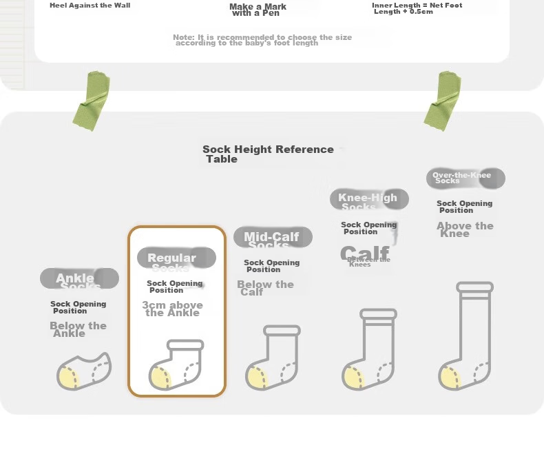 Niduoxiong Children's Socks, Autumn And Winter Class A Cotton Socks, Girls' Socks, Seamless Children's Socks, Cute Baby Socks, Breathable for Winter 13