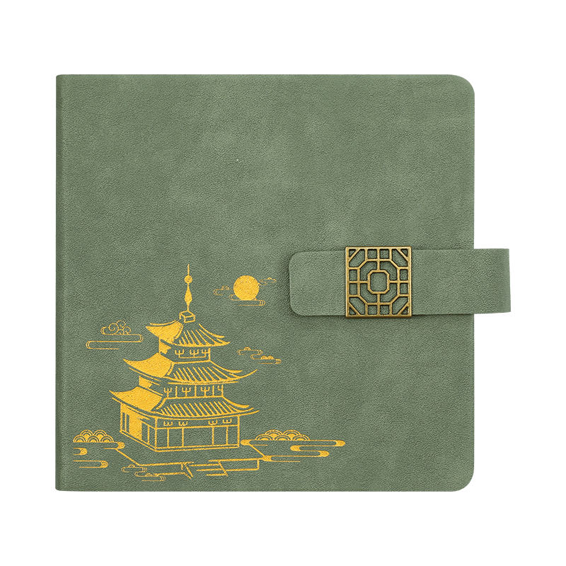 Jiaranheng Travel Stamp Collection Book, National Tourism Check-In Collection Notebook, High-Quality Museum Souvenir Journal, Scenic Spot Stamp Collection Album, Blank Book, Gree
