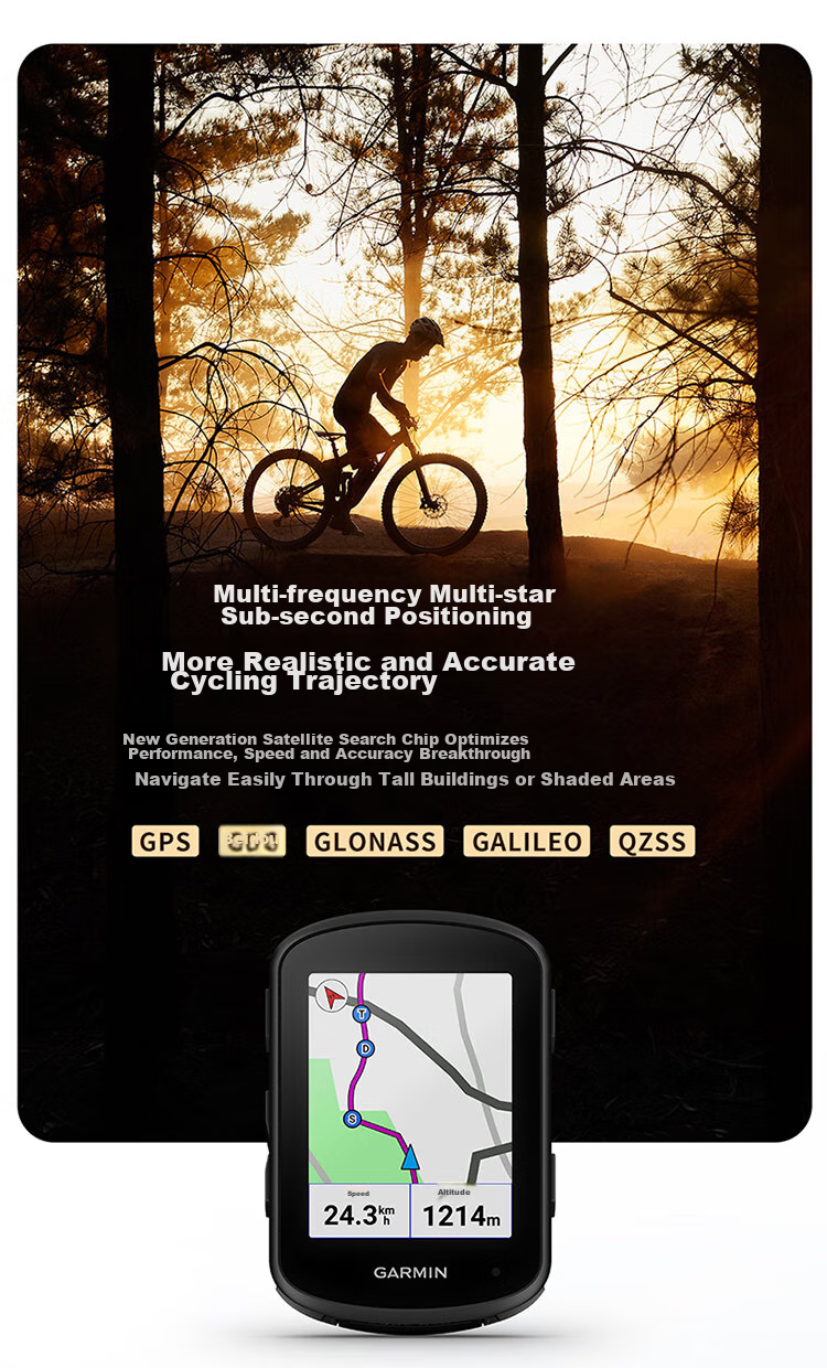 GARMIN Edge840 Elite Edition Bicycle Computer with Map Navigation, Wireless GPS Outdoor Cycling Equipment And Accessories 4