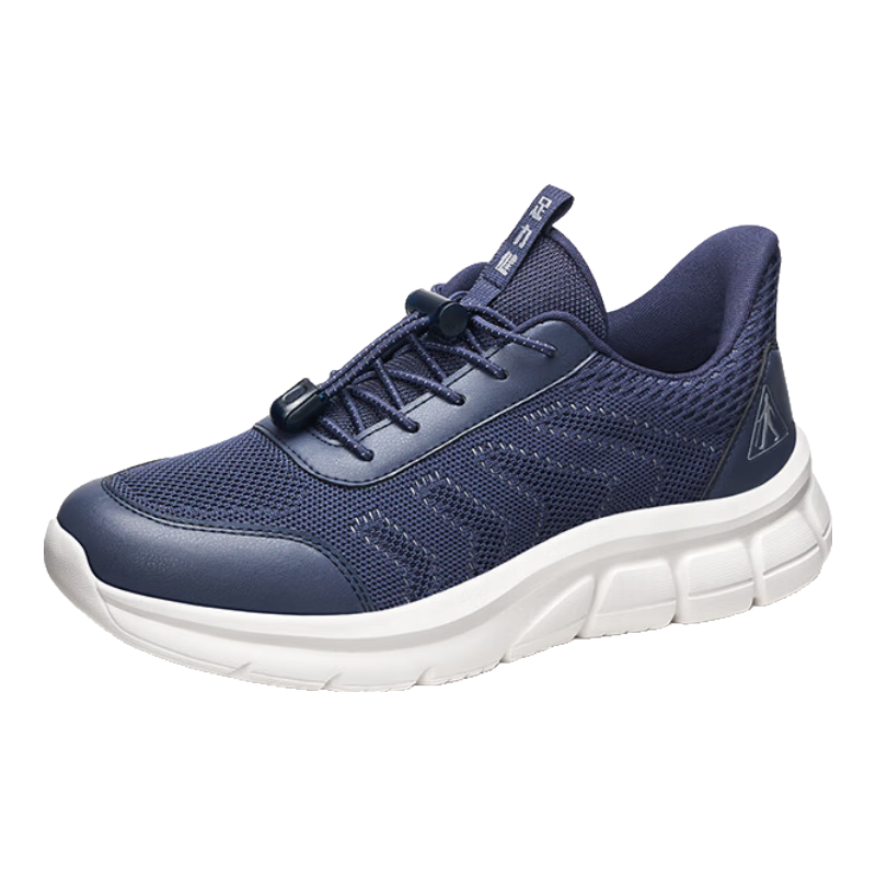 Zulijian Lightweight Soft Sole Walking Shoes for Middle-aged and Elderly, Casual Walking Shoes for Dad, Model 2431369J, Blue, Men's Size 39