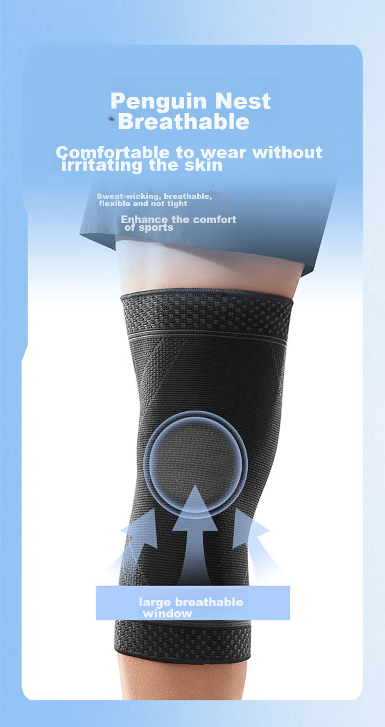 Reebok Knee Brace for Sports, Meniscus Support for Running, Hiking, Basketball, Men And Women, Soccer, Badminton, Fitness Knee Protection, Patella Guard, Size L 8
