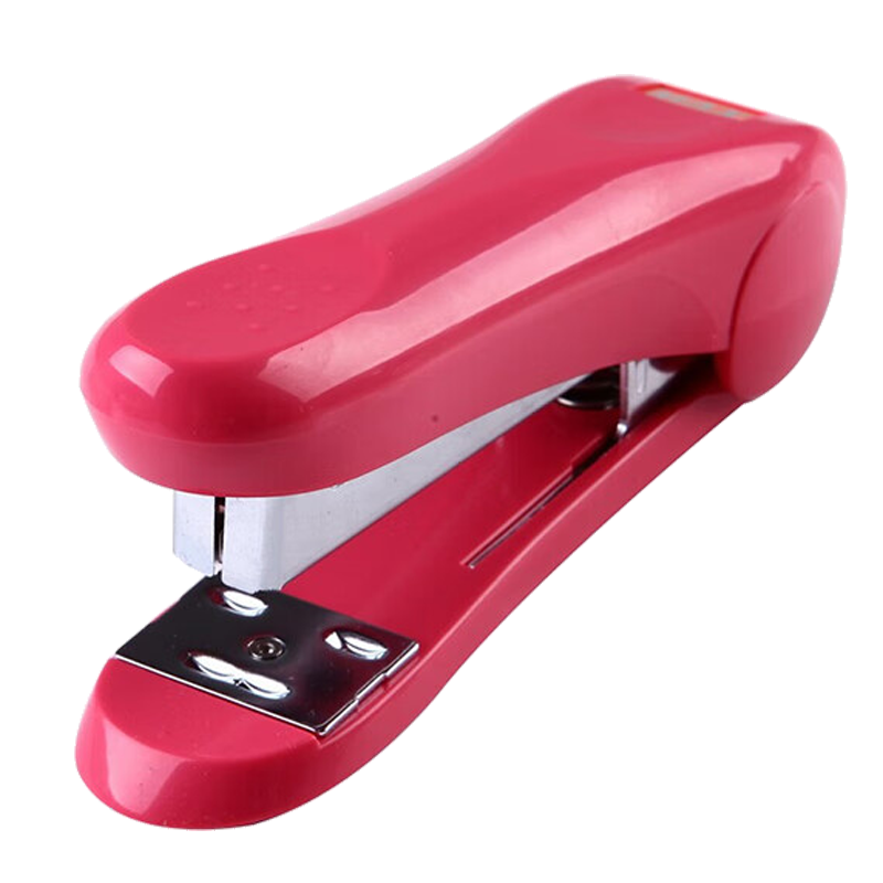 MAX Meikesi HD-88 Efficient And Labor-Saving Stapler with Rotatable Binding Plate, Suitable for Binding 2-30 Pages, Compatible with 2115-1/4 Staples, Office Supplies, Pink