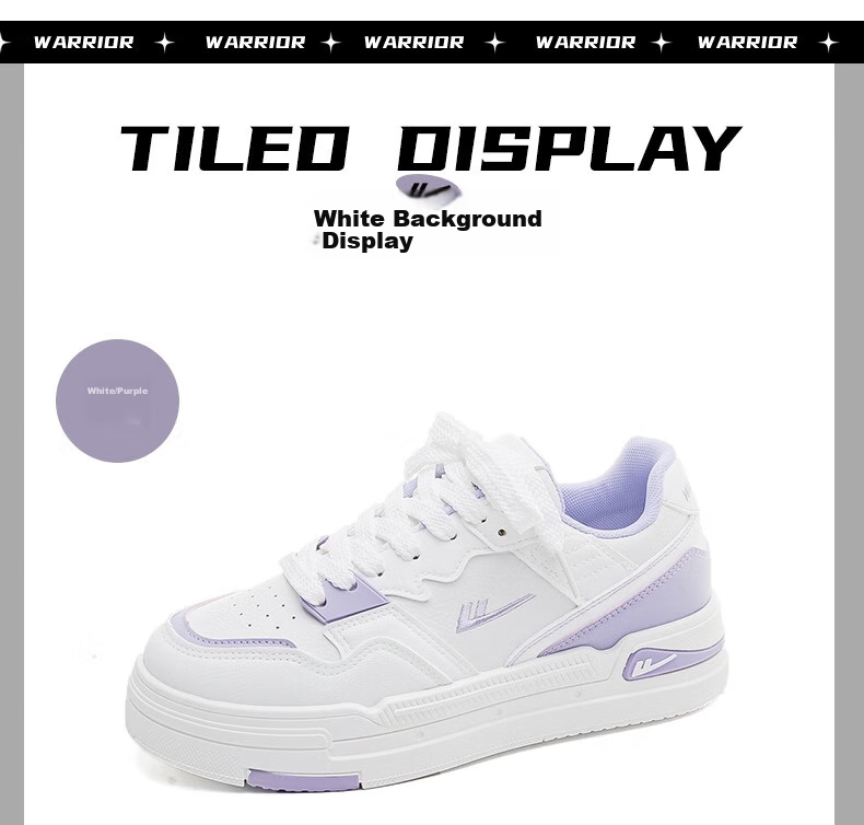 Huili Women's Shoes, White Sneakers, Trendy And Versatile Casual Shoes, Stylish Footwear for Women, 2662L, White/light Blue, Size 40 20