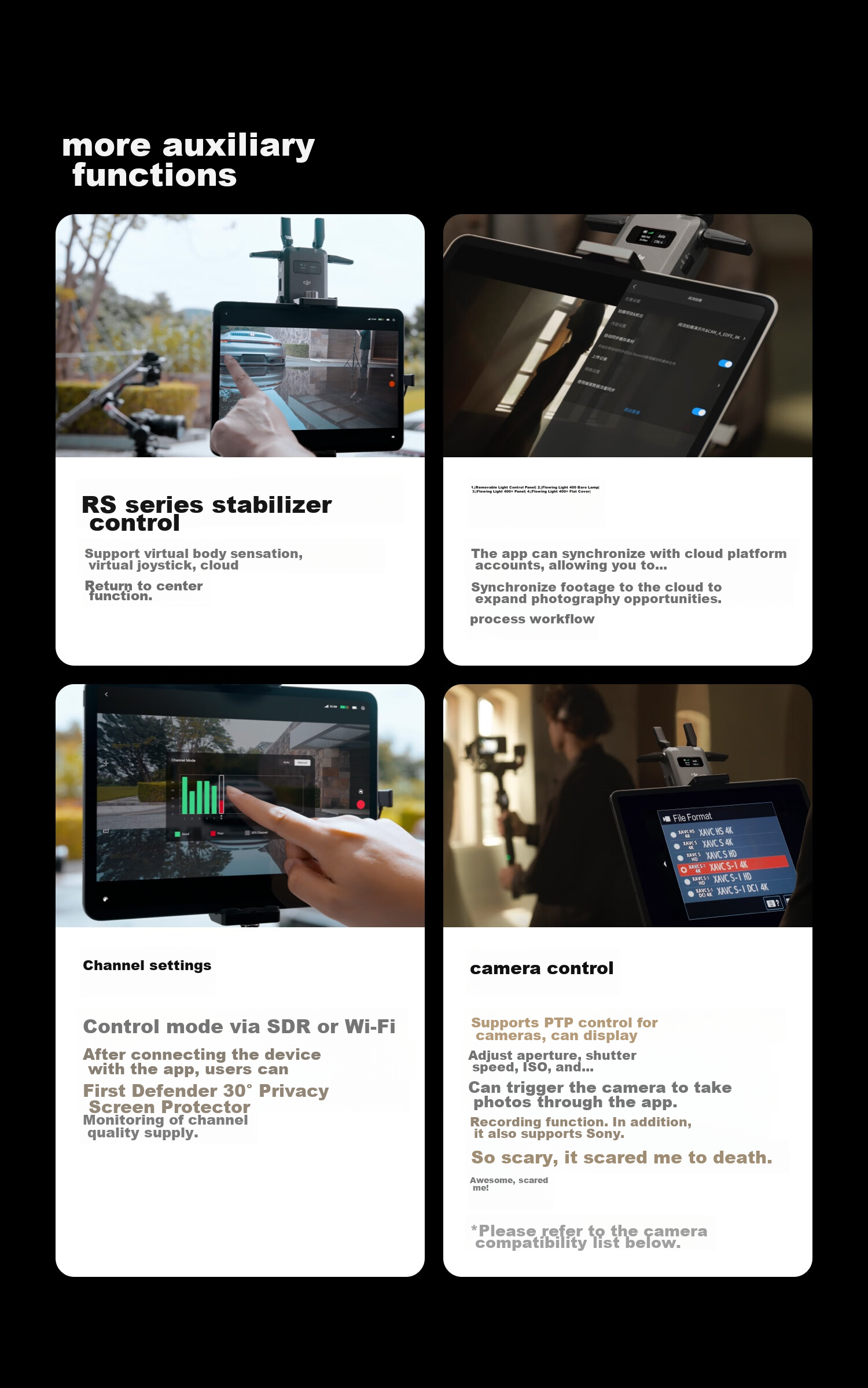 DJI SDR Pocket-Size HDMI+SDI Interface, 20M High Bit Rate, 3KM Long-Distance Transmission, SDR+WIFI Dual-Channel Camera Live Streaming Wireless Transmissio 9