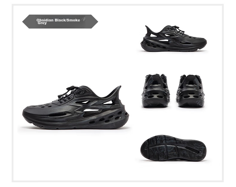 361° Men's Sports Slippers, BIG3 Perforated Shoes, Indoor And Outdoor Beach Sandals for Men, 672426717-8, Size 40 40