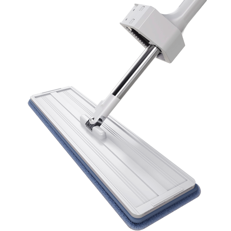 Jiabangshou Flat Mop, 40cm, 4 Cloths, Household All-In No Hand Washing Required, 2026 Mop Cloth, Floor Cleaning Tool, All-In Washing And Mopping