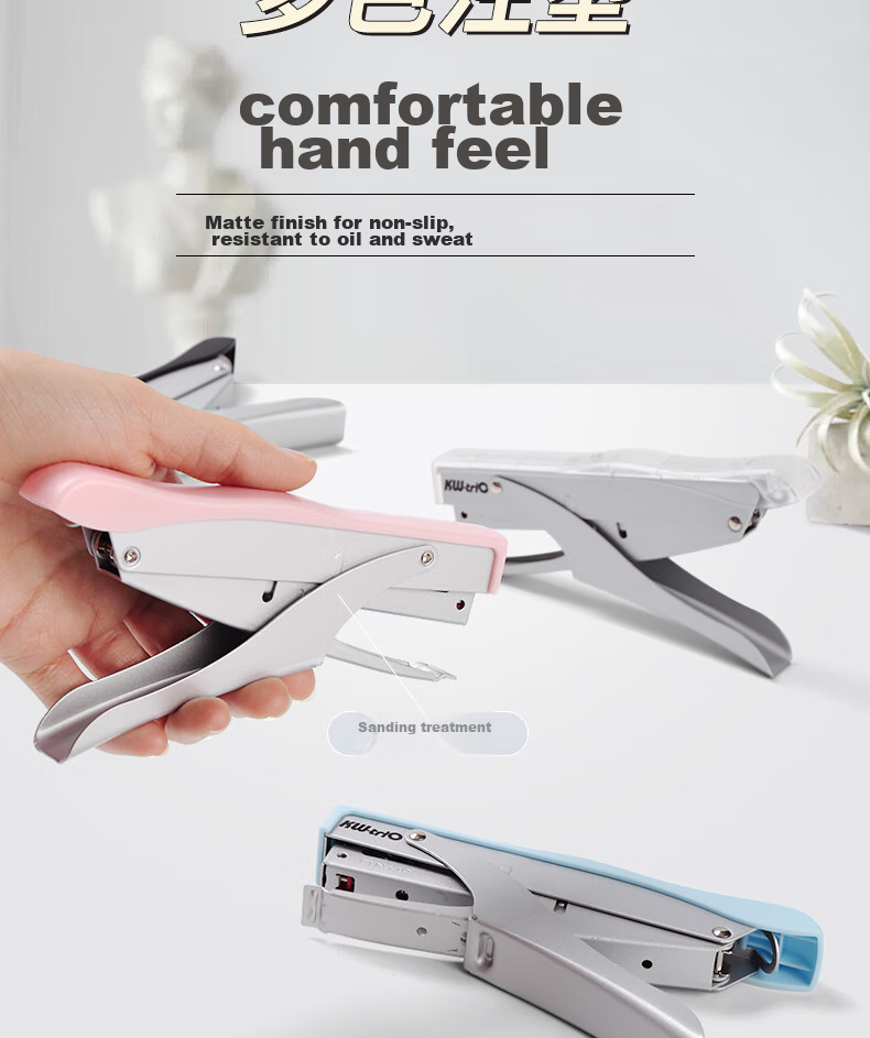 KW-Trio [Super Popular] Handheld Stapler, Portable Office Stapler, Takeout No.10 Stapler, Can Staple up to 10 Pages 9