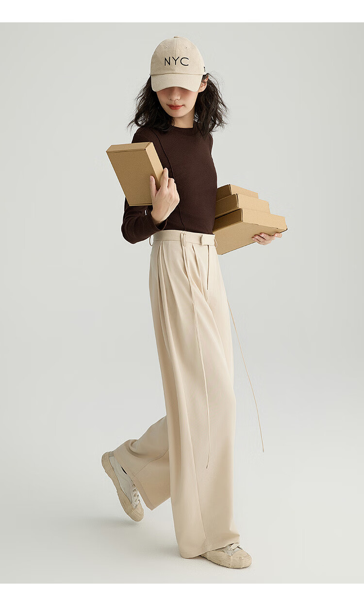 Dme [Soft And Comfortable Inner Layer] Spring And Autumn Versatile Round Neck Base Shirt for Wome 26