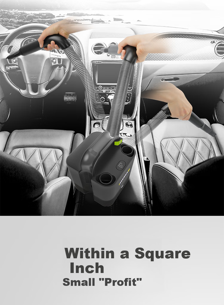 WORX 20V Lithium Battery Car Vacuum Cleaner WU035.9 (Bare Tool) Rechargeable for Car And Home Use 2