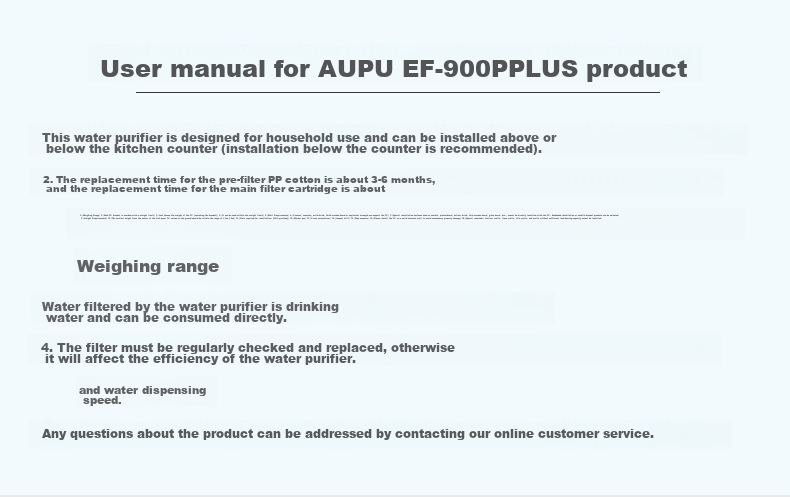 Everpure Under-Sink Mineral Water Purifier for Home Use, High Flow Rate with Zero Wastewater, Direct Drinking, 1.8L/minute, 3500L Treatment Capacity, EF-900P Plus 19