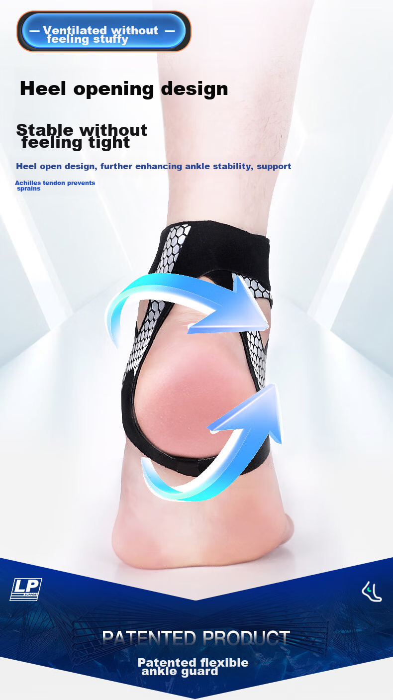LP Ankle Brace, Anti-Sprain, Ankle Injury Protection Sleeve, Professional Sports Basketball Sprain Recovery Joint Support, for Men And Wome 10
