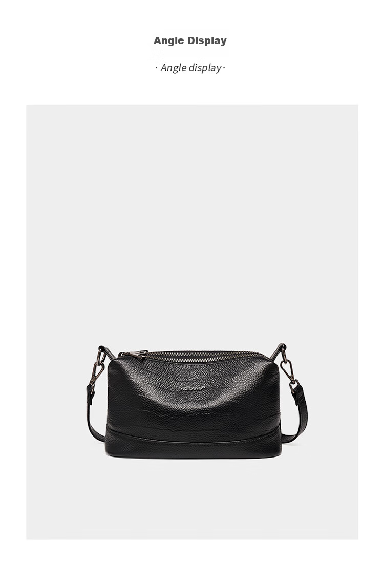 Aokang Women's Handbag, 2026 New Trendy Cowhide Small Square Bag, Light Luxury Crossbody Shoulder Bag, Birthday Mother's Day Gift for Mom Or Wife 14