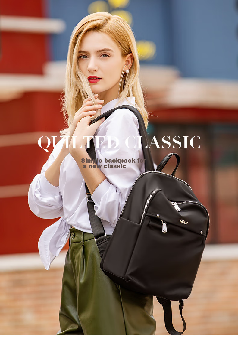 GOLF Women's Backpack, Water-Resistant, Large Capacity Student Schoolbag, IPad Laptop Bag, Travel Bag, Versatile Commuter Backpack for Wome 3
