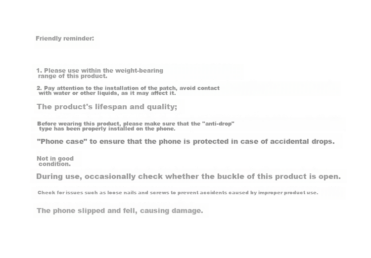 ESCASE [6-Pack] Phone Lanyard Stickers, Phone Case Clips, Phone Accessories, Crossbody Lanyard, Compatible with Keychains, Anti-Loss Cards, ID Cards, USB Drives, Detachable TPU Transparent Fixed Clips 15