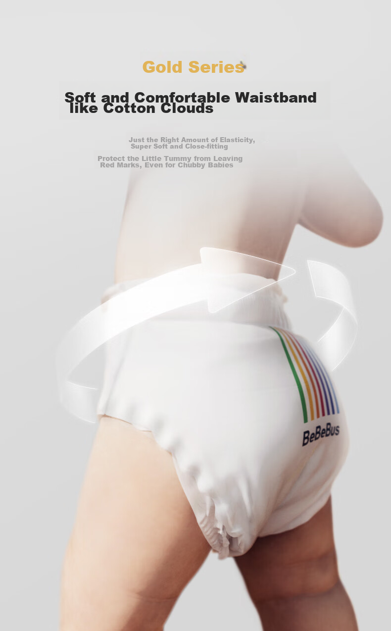 Bebebus [No Carbamide Found] Gold Label Pull-Up Diapers, Ultra-Thin, Growth Pants, Sleep All Night, 2XL20 6