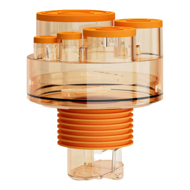 DU PONT Drain Anti-Odor Device, Kitchen Drain Tee Connector, Sealing Plug for Drainage Pipe, PJ035SW