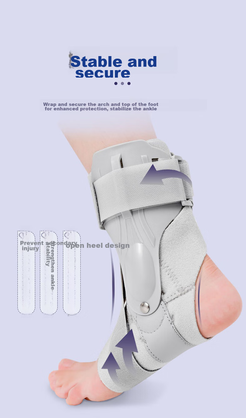 TEEIS Ankle Brace, Foot Support, Ankle Joint Fixation Brace, Post-Injury Fixation for Sprains, Rehabilitation for Ligament Injury Recovery Sleeve 5