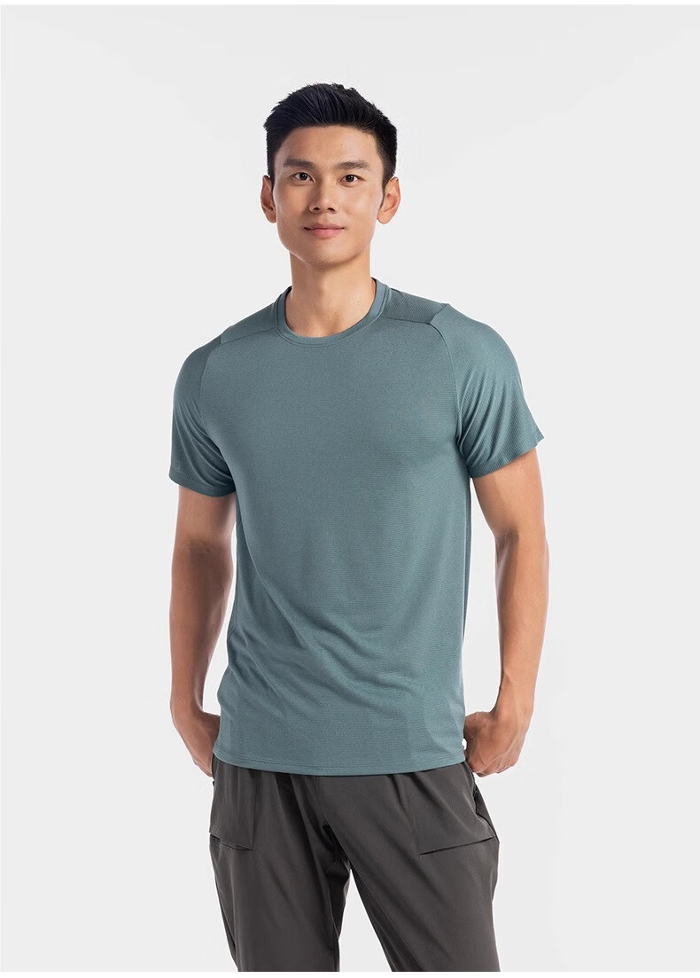 DECATHLON Quick-Dry T-Shirt, Loose-Fitting Sports Short-Sleeve Top, Fitness Running Half-Sleeve Tee, 4998928 15