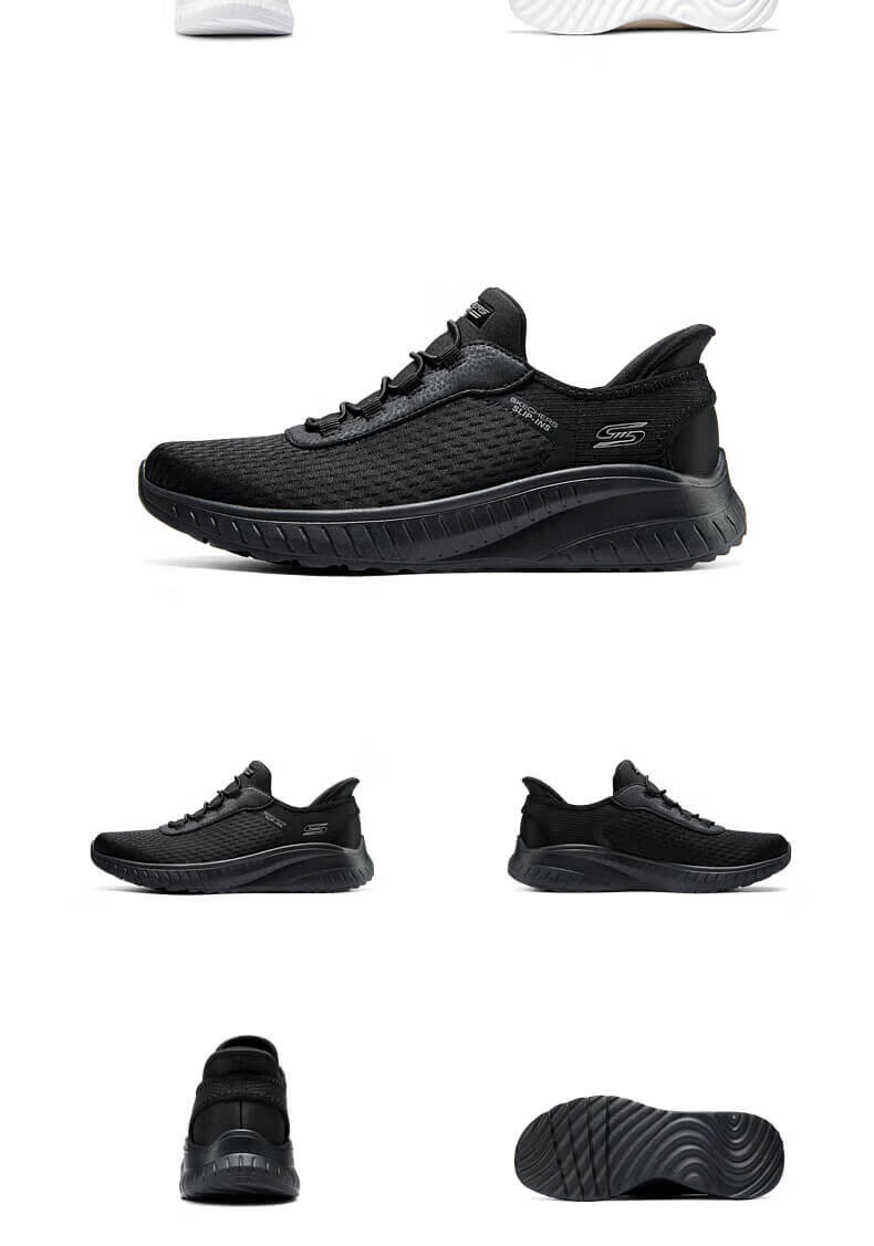 Skechers Women's Slip-On Sneakers, Autumn Season, Comfortable Soft-Soled Casual Walking Shoes, Versatile Women's Footwear 12