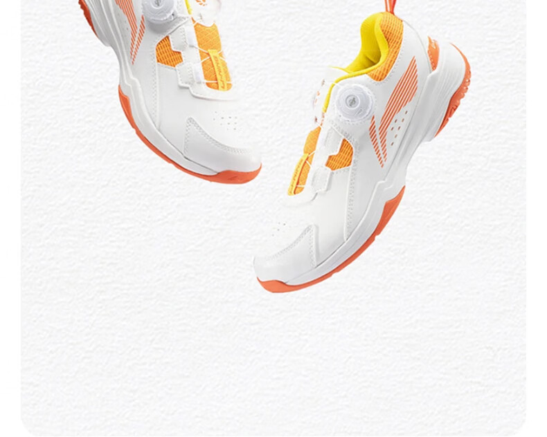 LI-NING Badminton Shoes Youth Kids Sports Shoes All-Rounder V Knob Competition Training Non-Slip Wear-Resistant 3