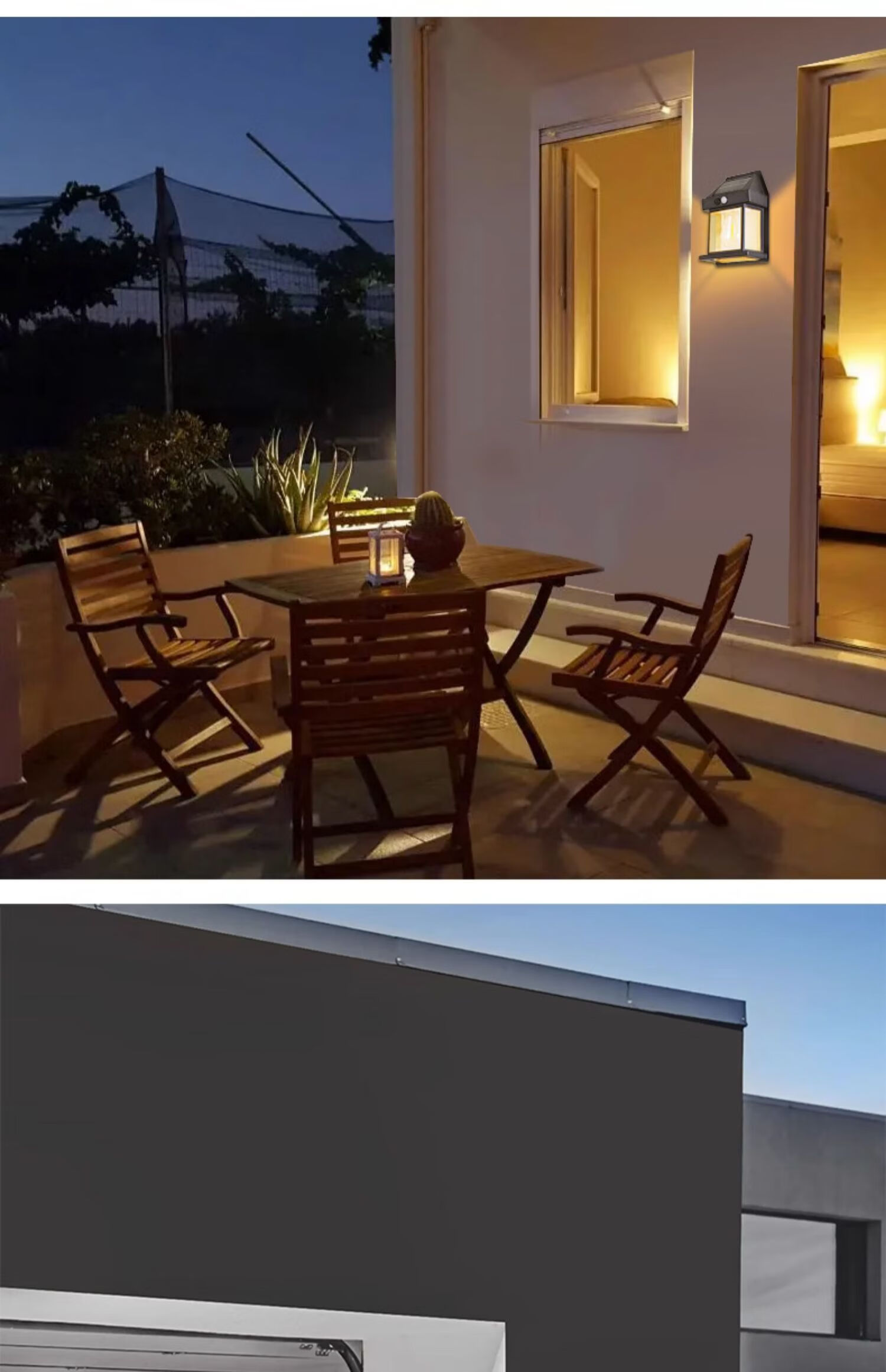 Datouren Solar Garden Light, Outdoor Wall Lamp, Solar Street Light, Spotlight, Waterproof, Rural Courtyard Floodlight 11