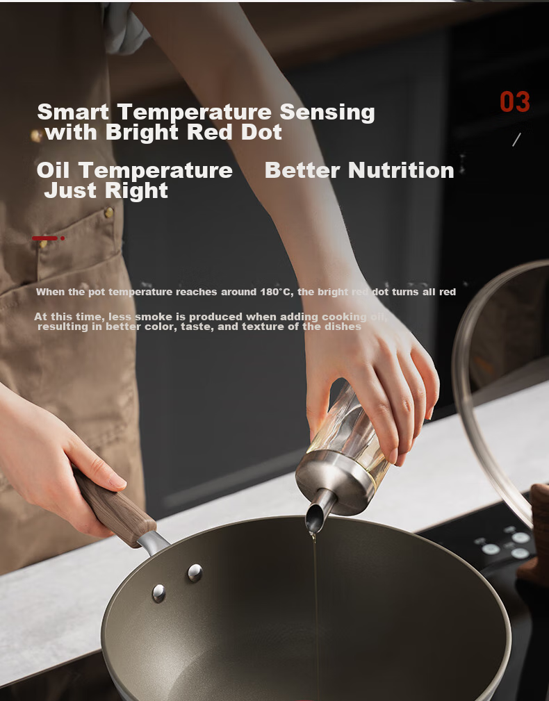 SUPOR Wok, Non-Stick Pan with Low Smoke, Oil-Saving Frying Pan, 32cm Stir-Fry Pan, Compatible with Induction Cookers, EC32AHP01 8