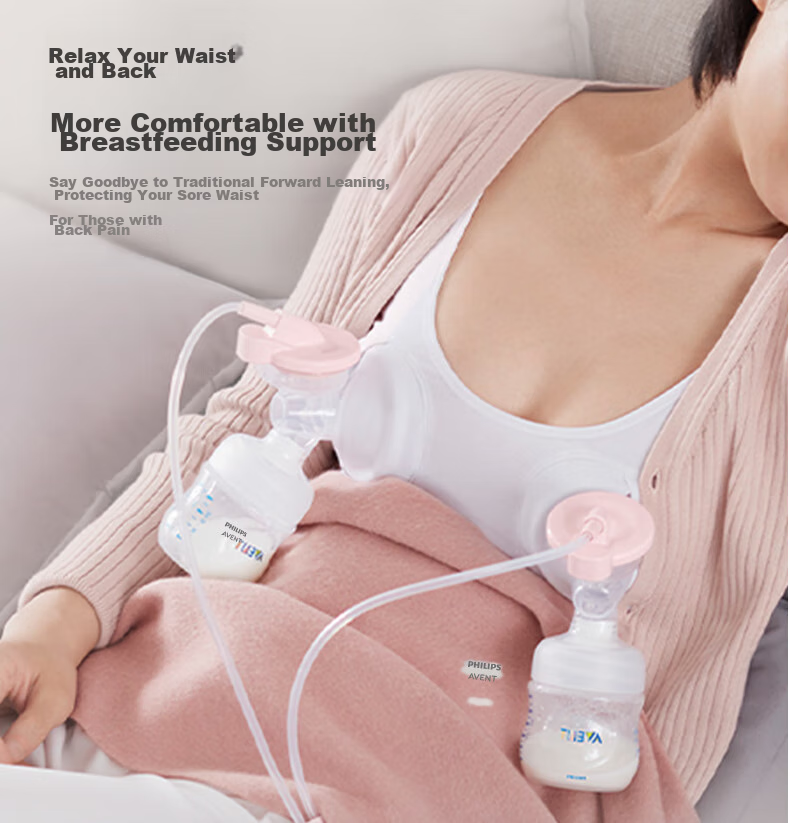 AVENT Philips Heart Joy Box Electric Single-Sided Breast Pump, Automatic Massage Milk Extractor 15