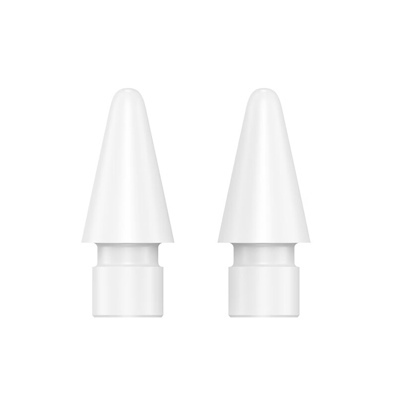 ESCASE Apple Pencil Tips Replacement for Apple Pencil 1st/2nd Gen iPad Air 5/4 Stylus Pen Tips White 2-Pack