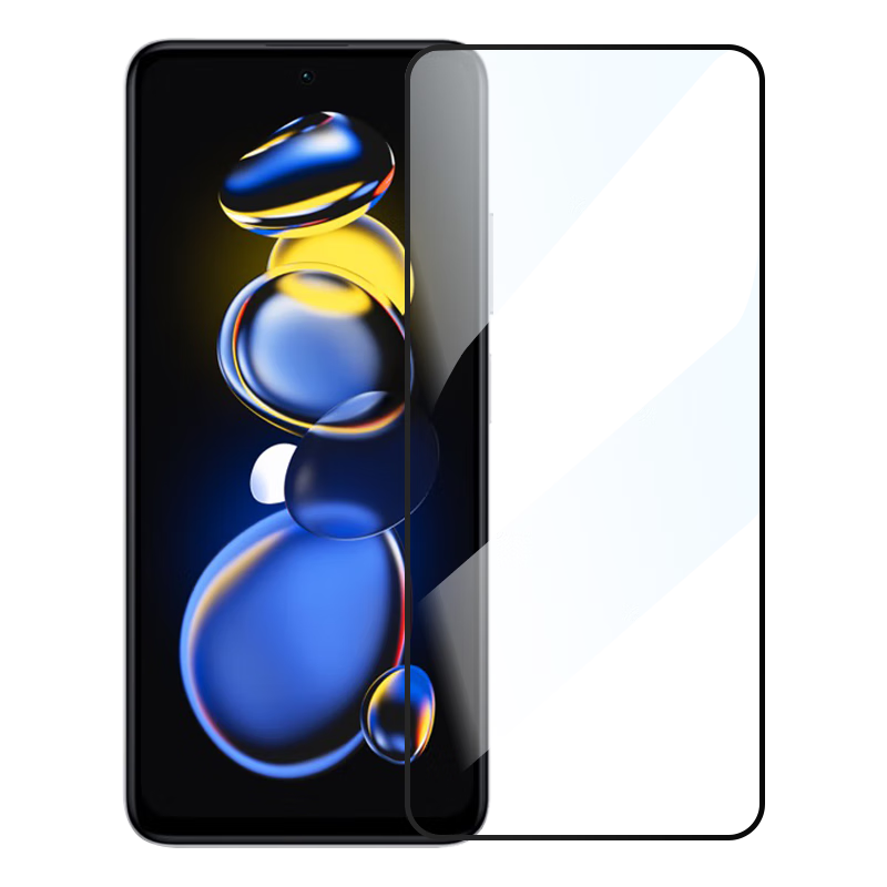 LLUNC Tempered Glass Screen Protector for Redmi Note11T Pro/Pro+, Compatible with Redmi Trendy Limited Edition And All Phones, Full Coverage, Shatterproof, Anti-Fingerprint, Ultra-Thin, HD Clear Film
